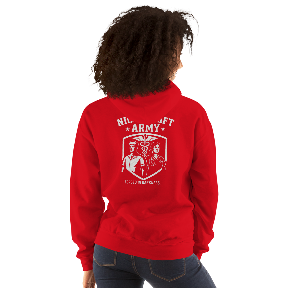 Night Shift Army Essential Hoodie - Wolfpack Edition
